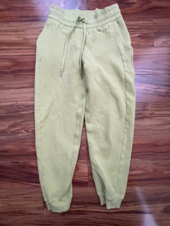 lululemon athletica Pants - Lululemon Women's Drawstring Scuba Joggers Activewear Pants, Green, Size 2